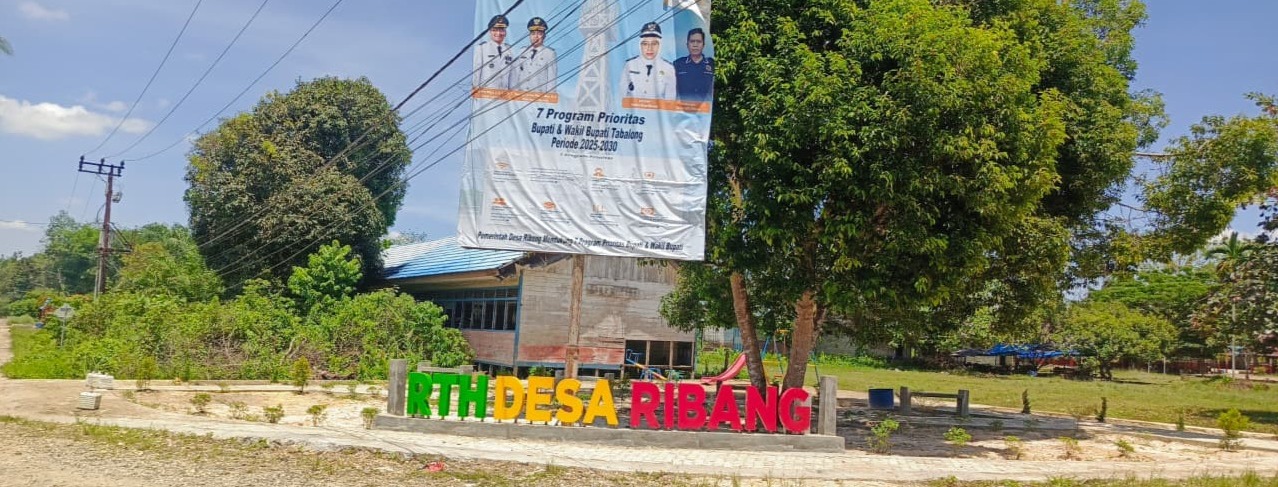 Ruang Terbuka Hijau Desa Ribang