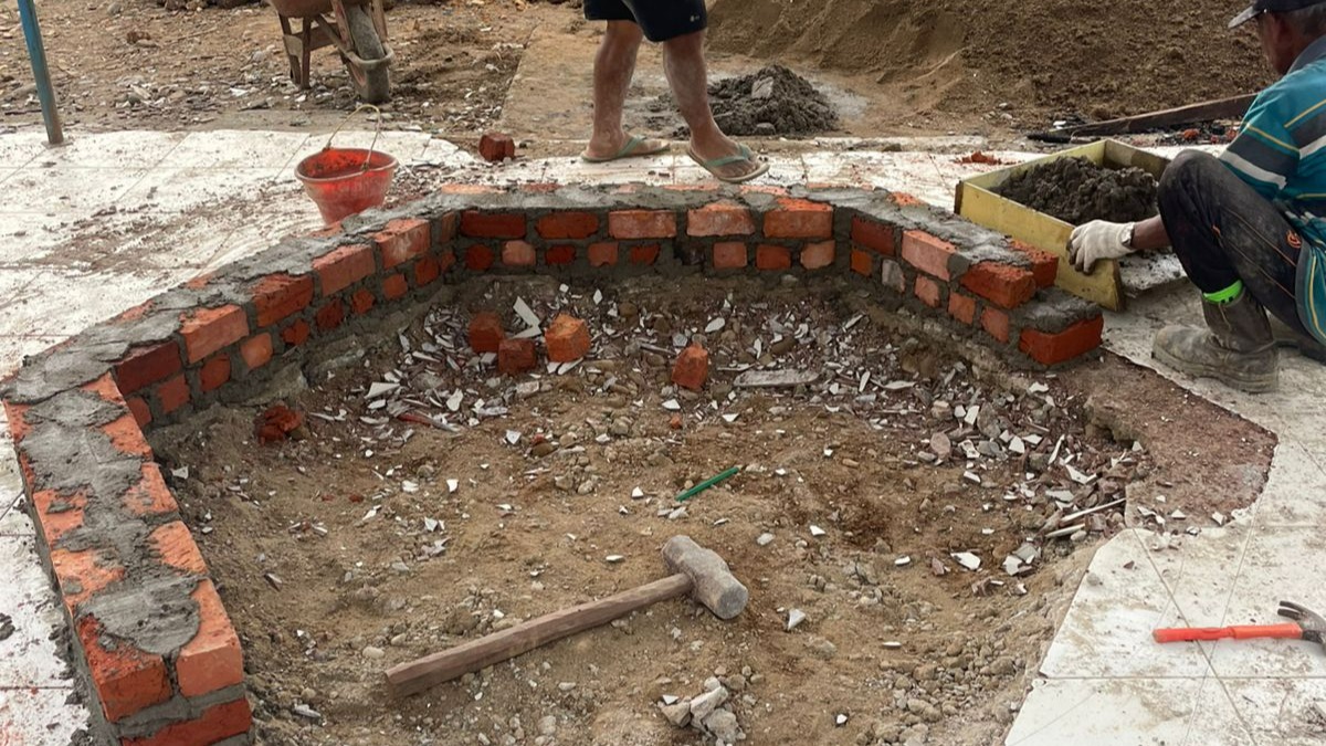 Pembangunan RTH Desa Solan