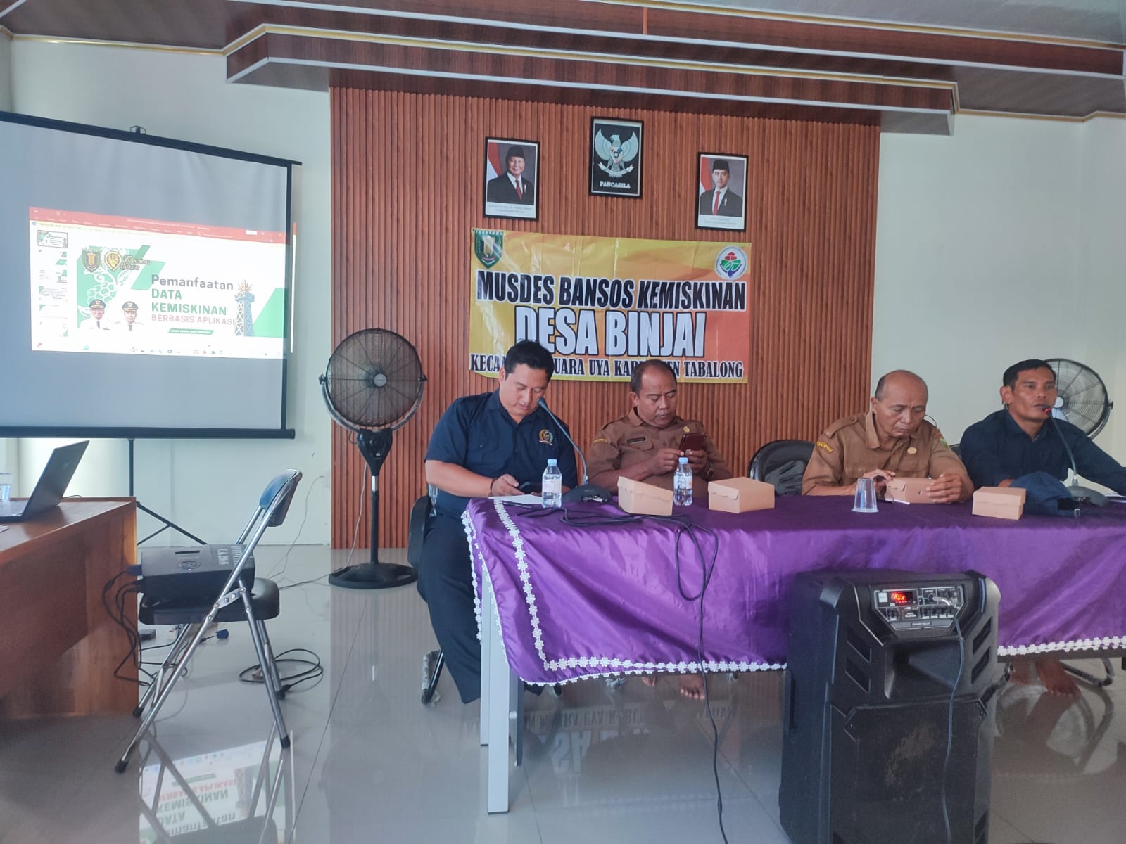 Musdes Bansos Kemiskinan Desa Binjai