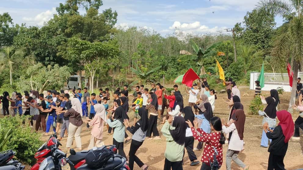 Latihan Bersama untuk Acara Pembukaan MTQ ke-50 Tingkat Kabupaten Tabalong