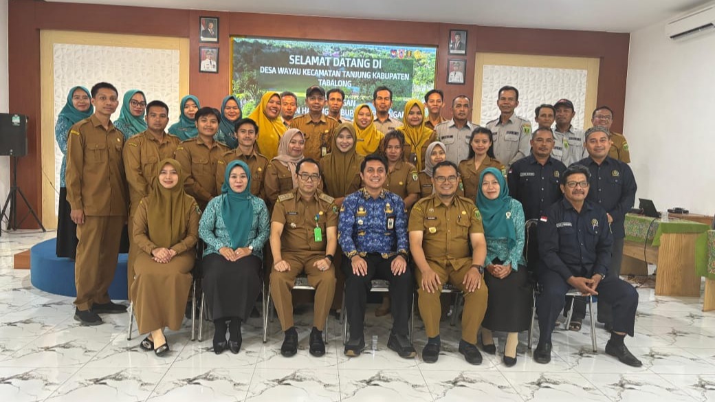 Juarai Lomba Desa Se-Kalsel, Kecamatan Halong Studi Tiru ke Desa Wayau