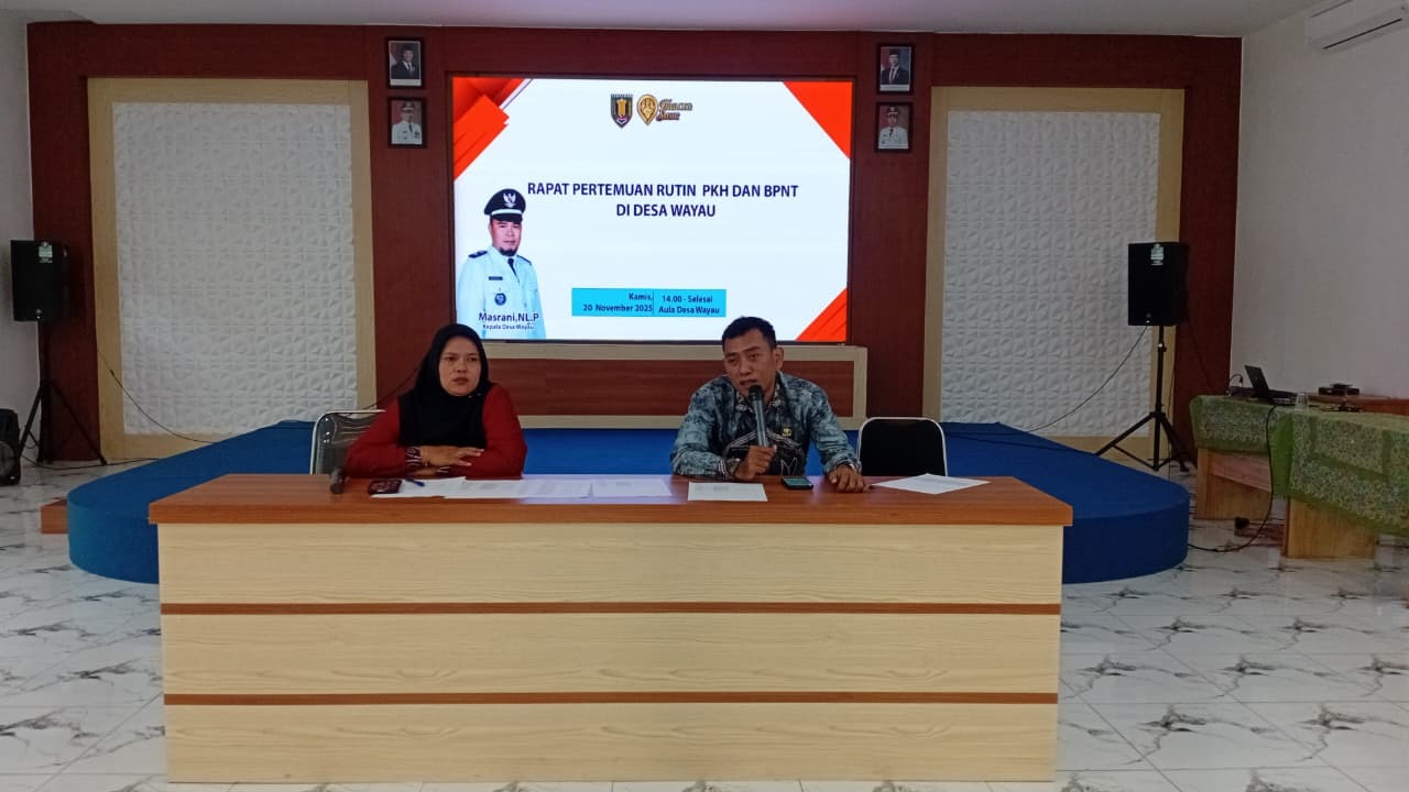 Rapat Rutin  Bantuan Sosial (PKH dan BPNT)