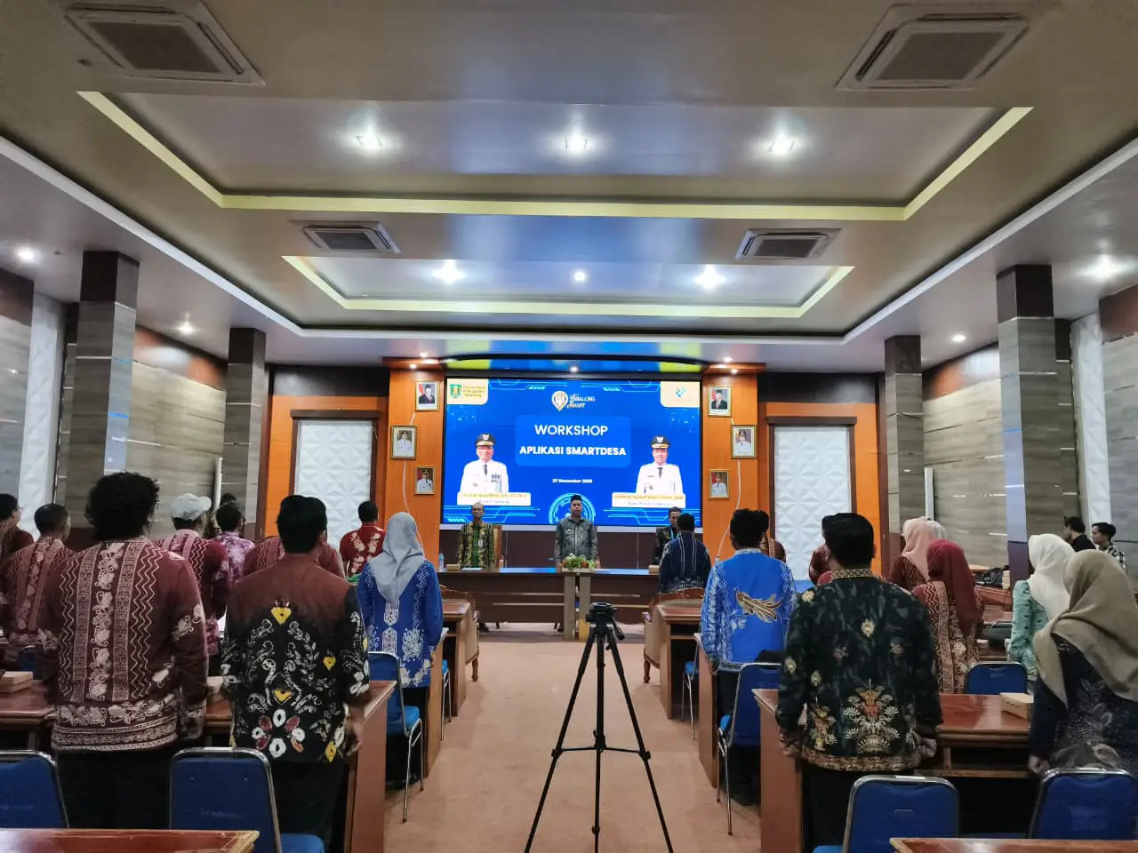 WORSHOP APLIKASI SMART DESA DIBUKA WAKIL BUPATI