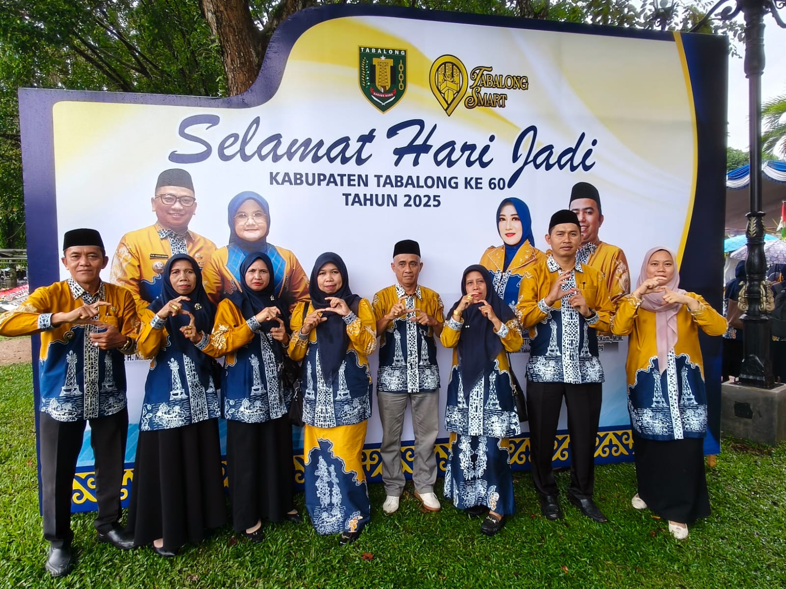 Kepala Desa se-Kecamatan Pugaan Hadiri Puncak Hari Jadi Kabupaten Tabalong ke-60