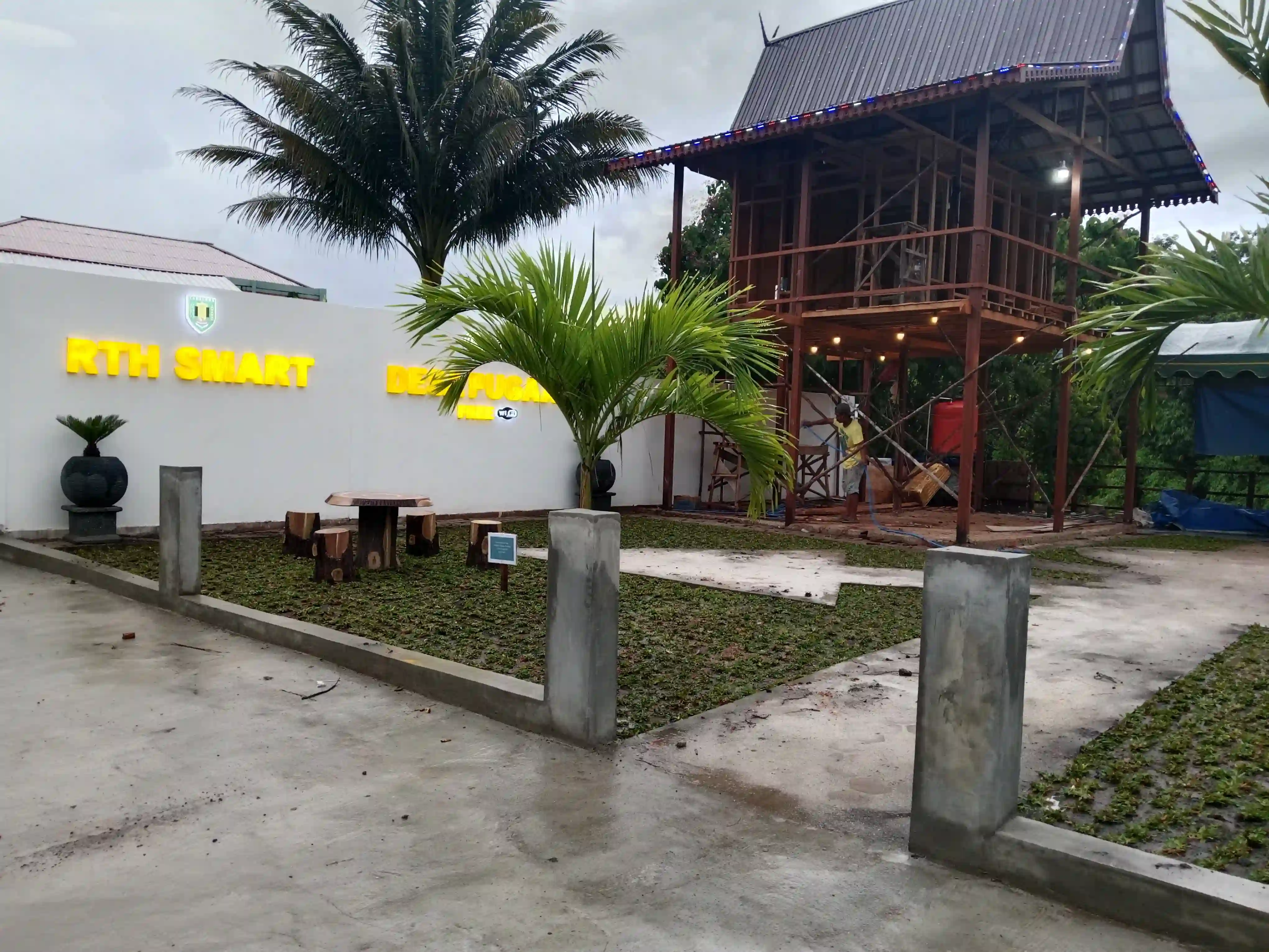 RTH Desa Pugaan siap jadi miniatur penataan ruang publik di wilayah  Selatan Kabupaten Tabalong