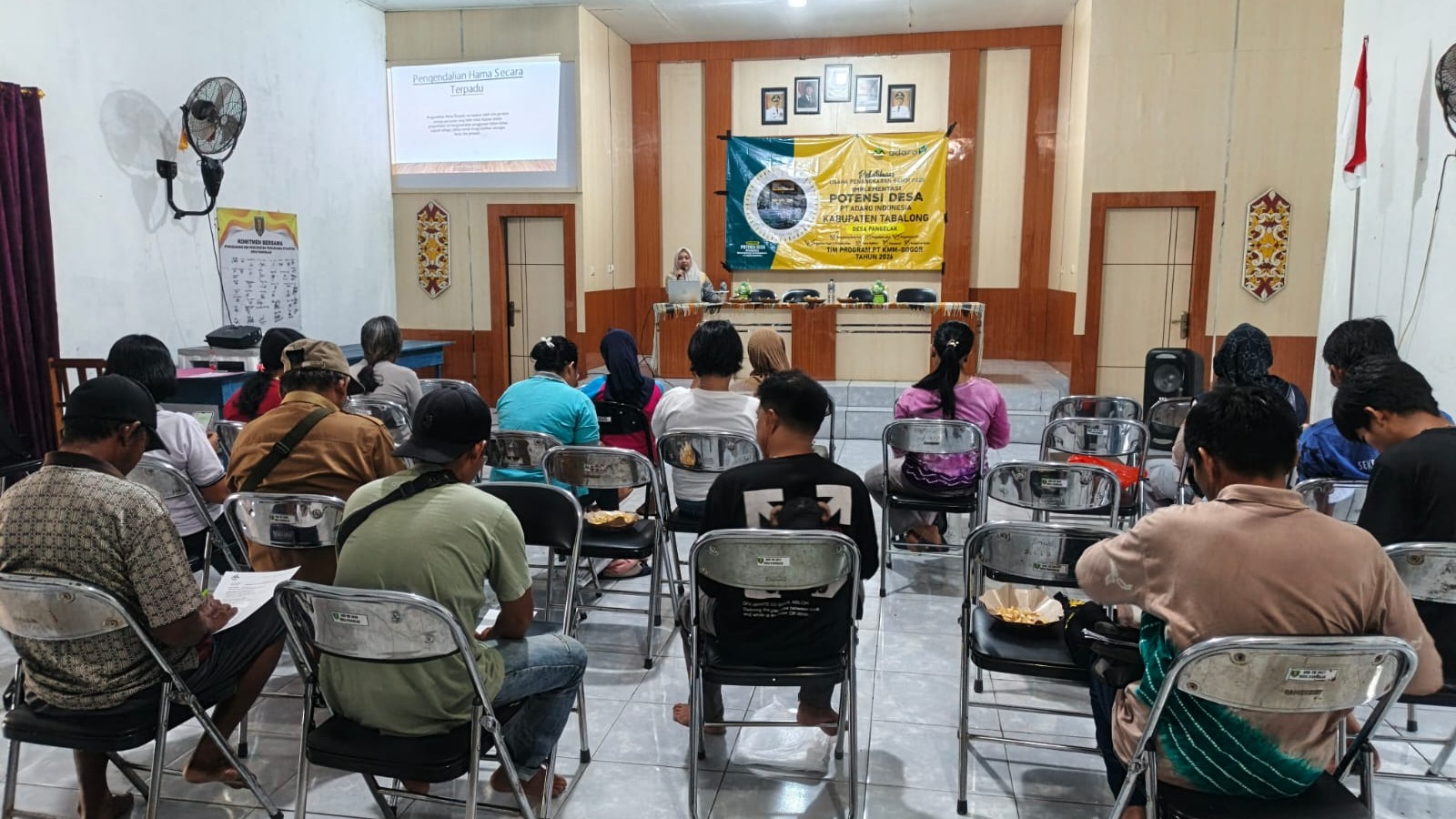 Pelatihan bagi Kelompk Tani Desa Pangelak 