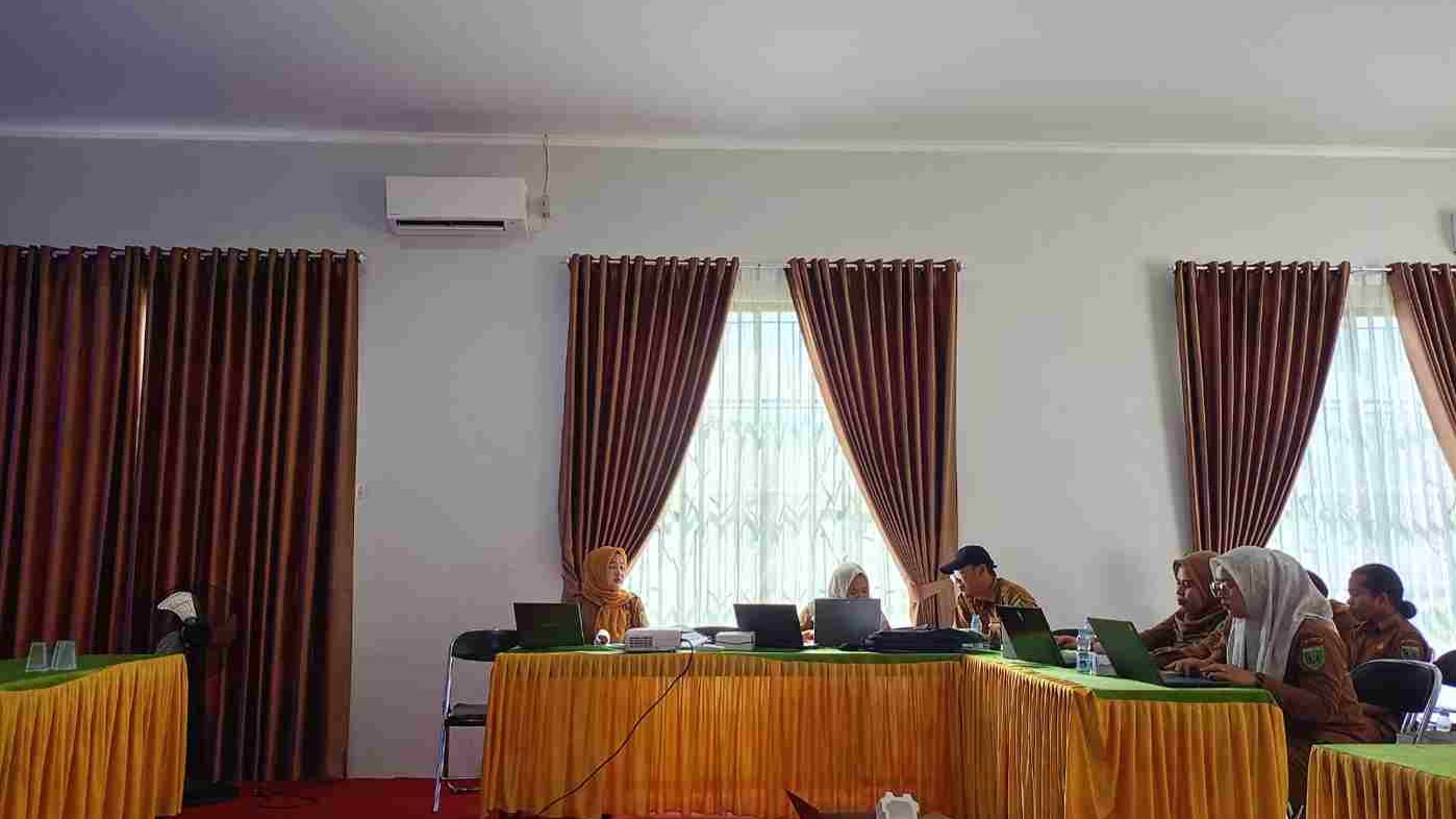 " Pemantapan Penginputan Usulan Musrenbang ke SIPD melalui Rakor Kecamatan Haruai "