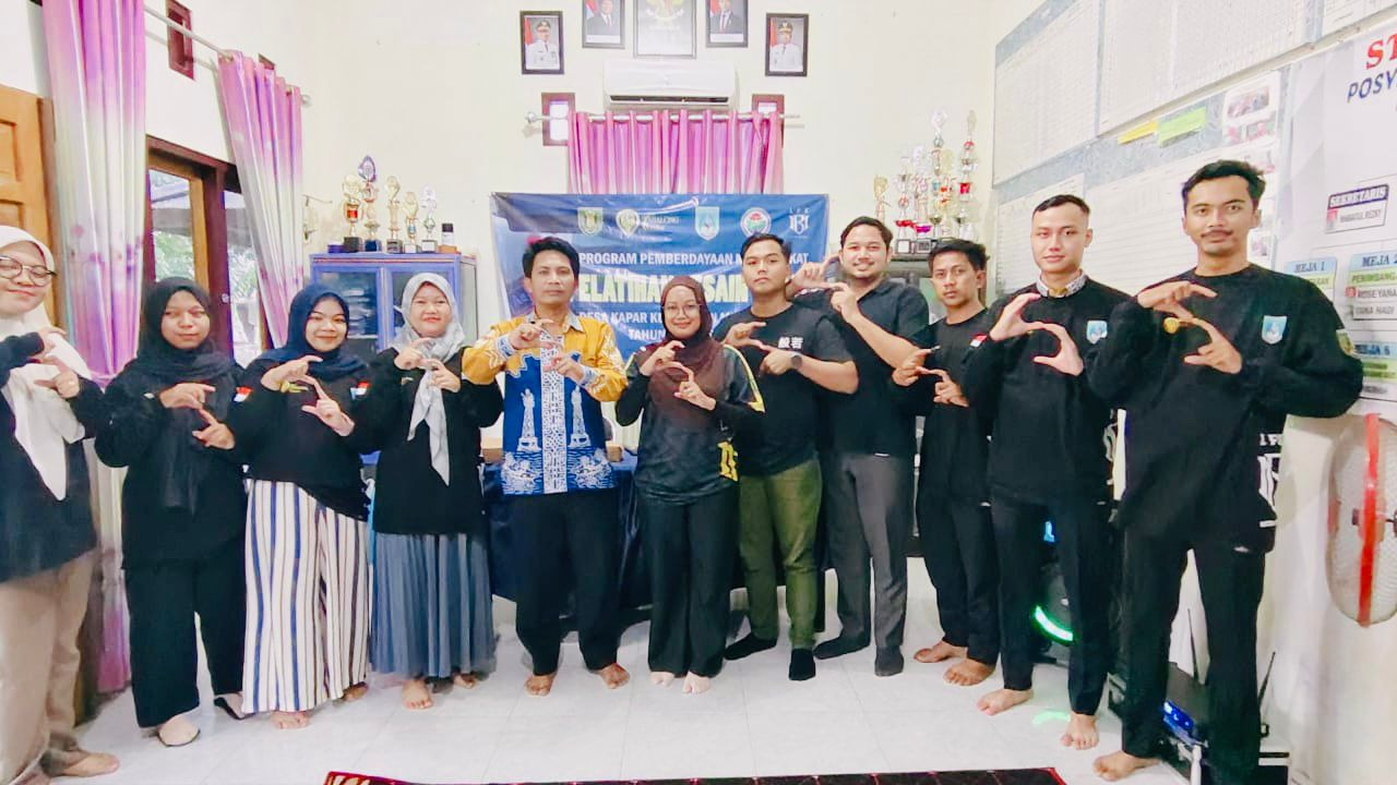 Pelatihan Desain Grafis Desa Kapar Sukseskan Program Prioritas Bupati Tabalong