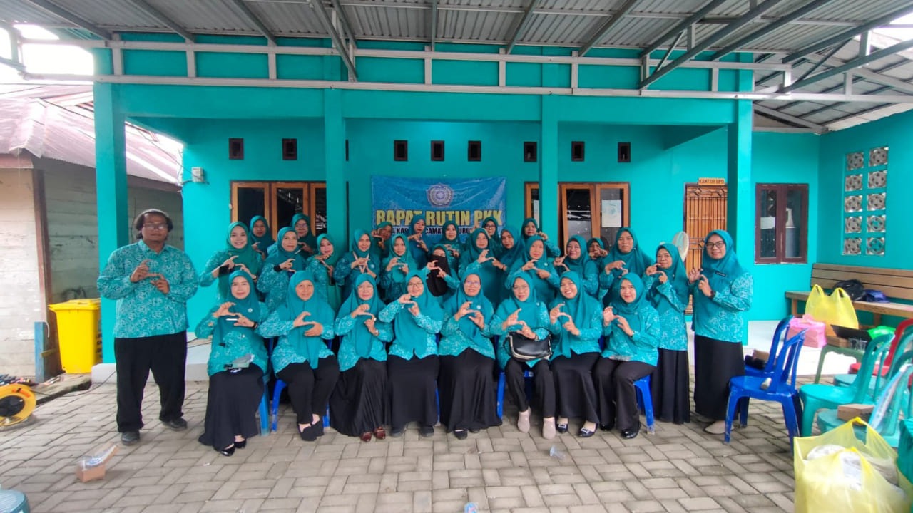 Rapat Rutin PKK Kecamatan Murung Pudak Digelar di Aula PKK Desa Kapar