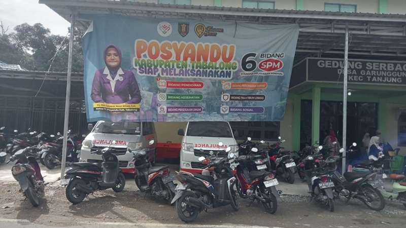 Pelayanan Posyandu 6 SPM di Desa Garunggung Disambut Antusias Masyarakat