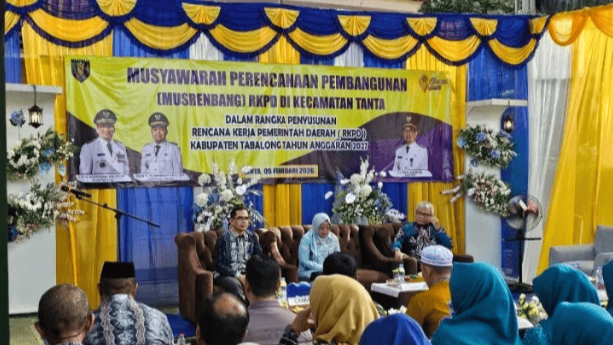 Sembilan Usulan Super Prioritas di Musrenbang Tanta Didominasi Bidang Infrastruktur