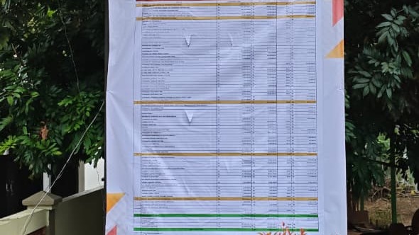 Publikasi Infomasi Laporan PertanggungJawaban APBDes TA 2025