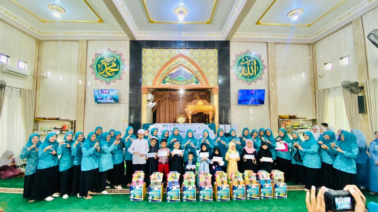 TP. PKK Kabupaten Tabalong Laksanakan Safari Ramadan di Kecamatan Murung Pudak