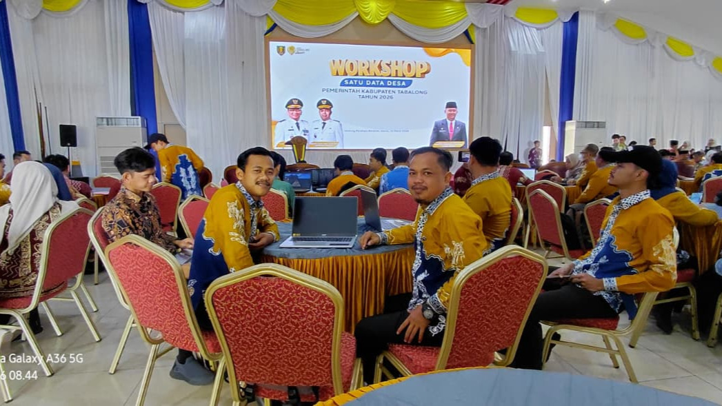 workshop satu data desa dan pengarahan oprator smart desa