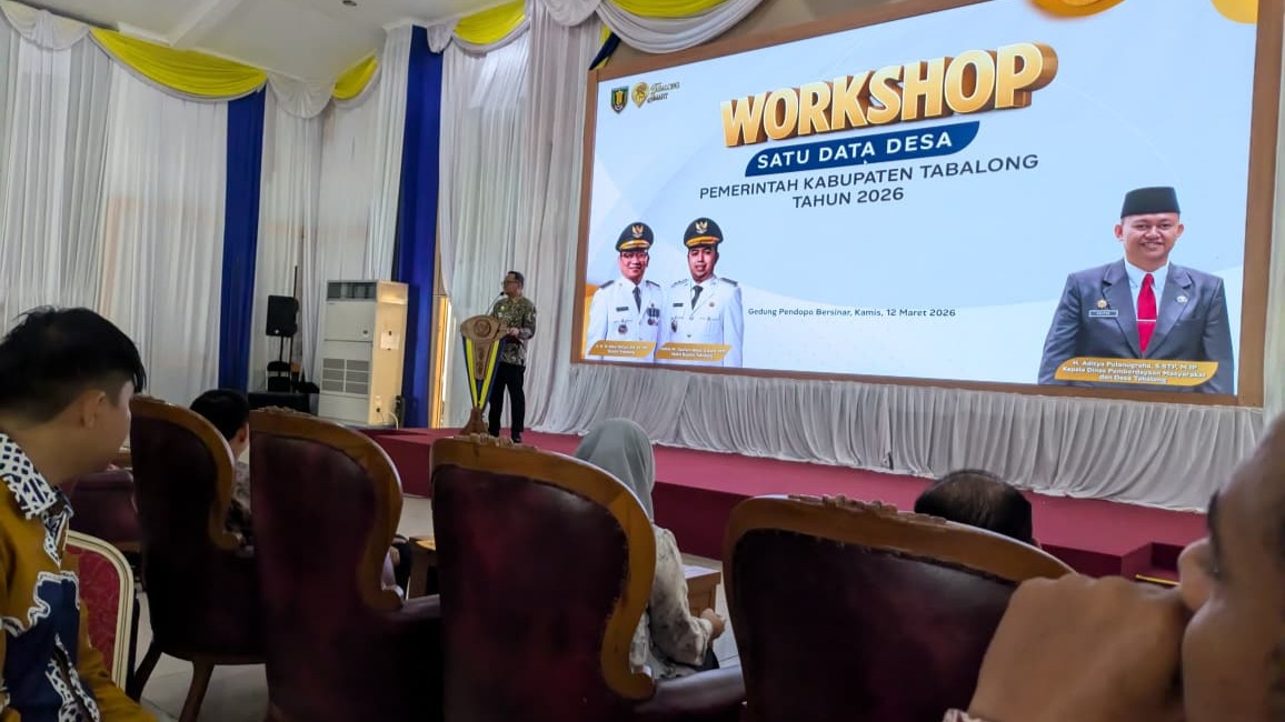 PEMKAB TABALONG LAKSANAKAN WORKSHOP SATU DATA DESA TABALONG: LANGKAH MAJU MENUJU DATA AKURAT DAN MUDAH DIAKSES
