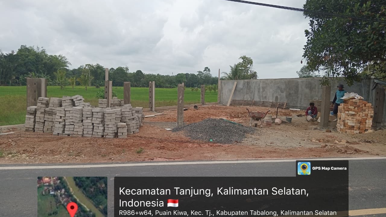 Progres Pembangunan RTH SMaRT Desa Puain Kiwa