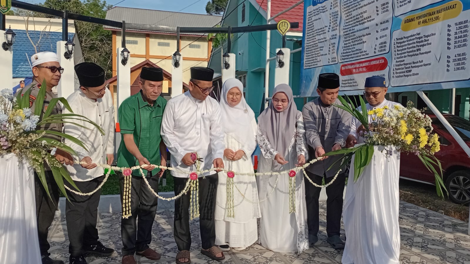 Peresmian RTH  Desa Wayau