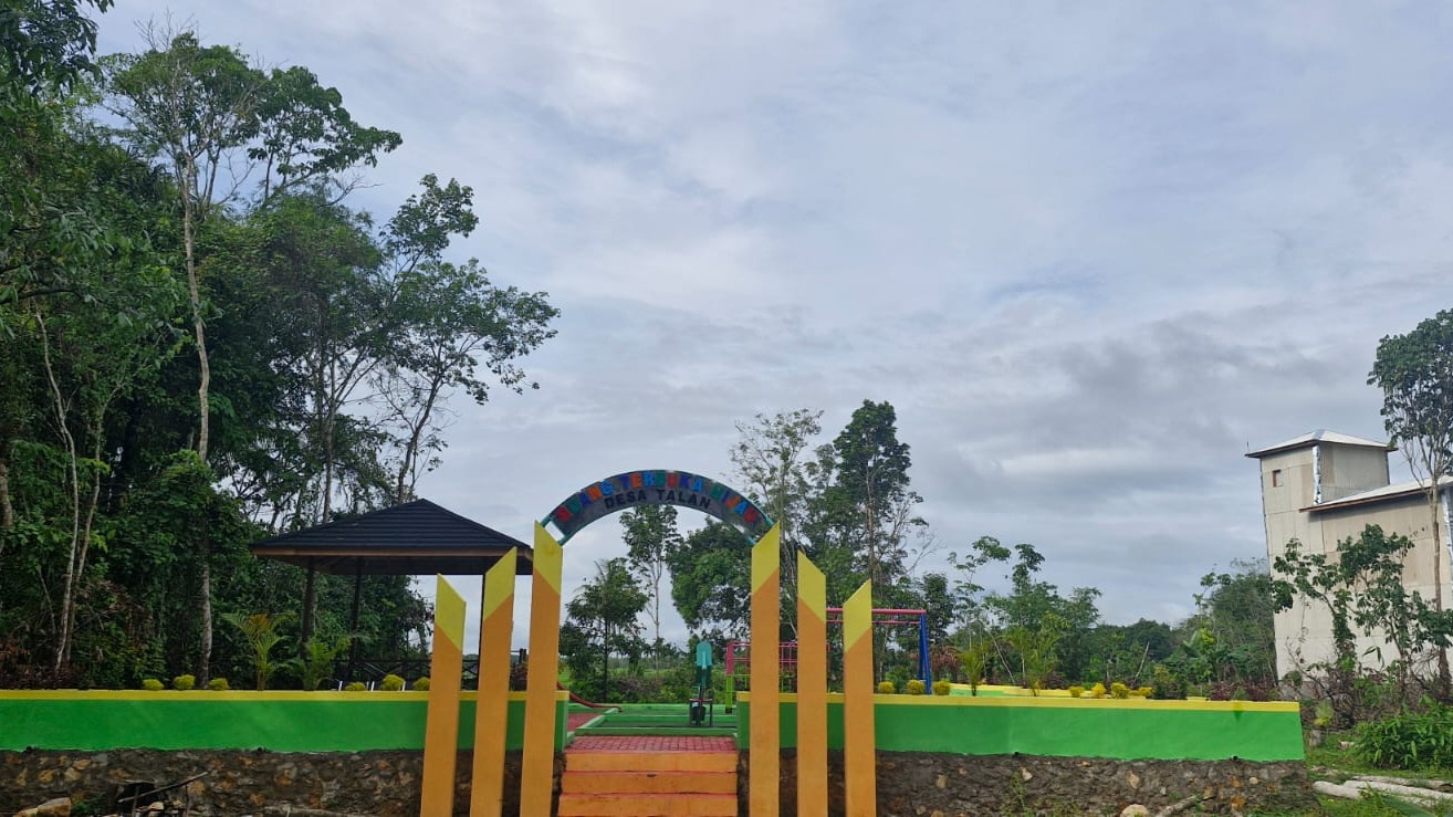 Desa Talan Membangun Ruang Terbuka Hijau