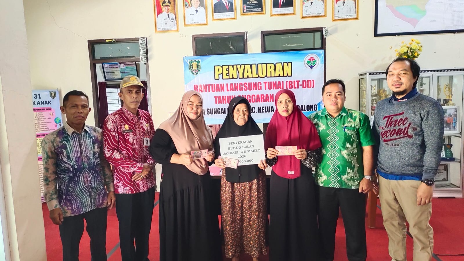 Pembagian BLT-DD bulan Januari, Februari dan Maret 2026