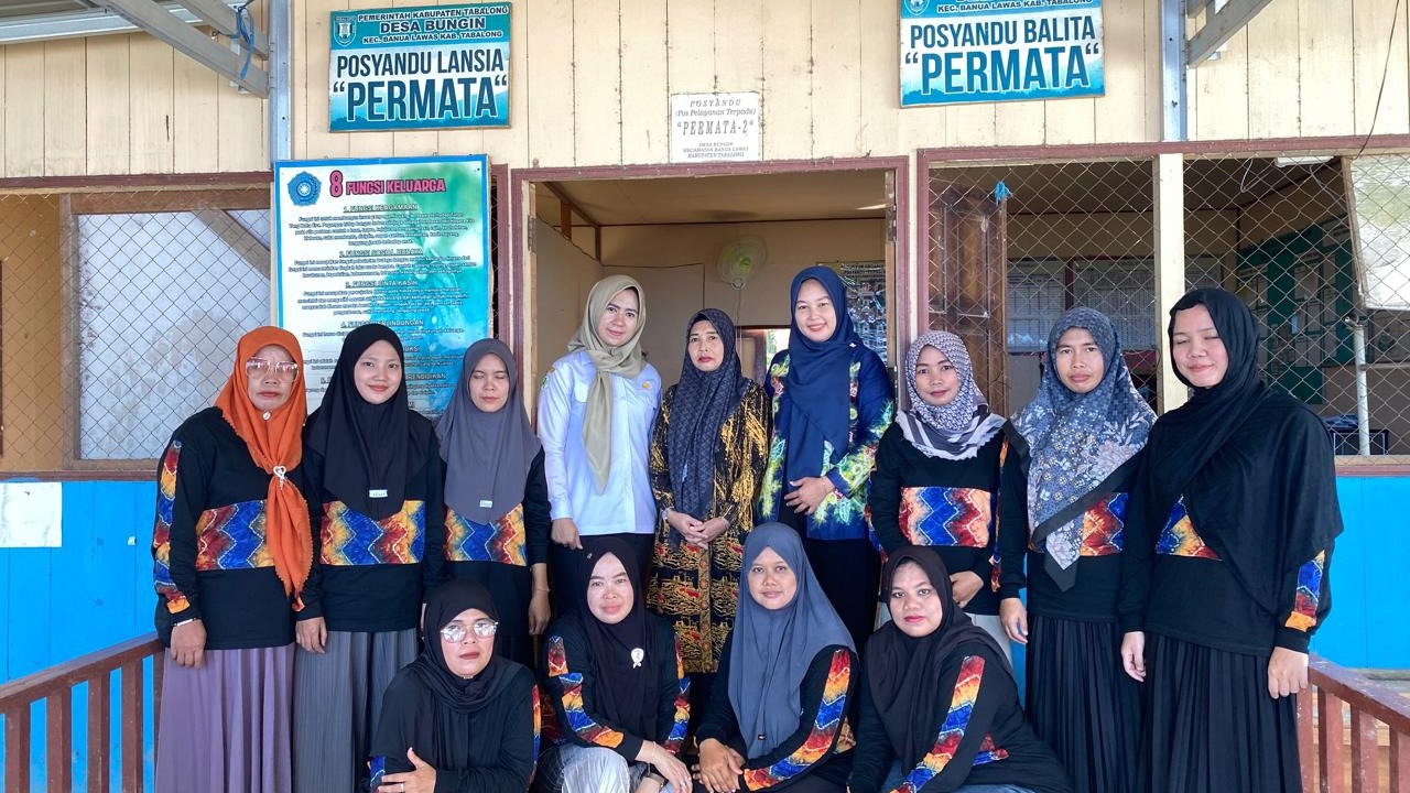 Kegiatan Rutinan Posyandu Desa Bungin