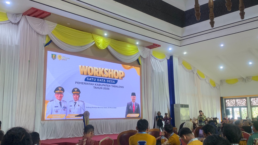 Pemdes Tanta Ikuti Workshop Satu Data Desa di Pendopo Bersinar