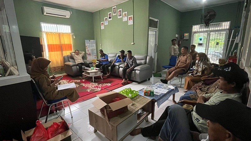 RAPAT KOORDINASI MENGENAI PELAYANAN PUBLIK DI DESA SUNGAI PIMPING