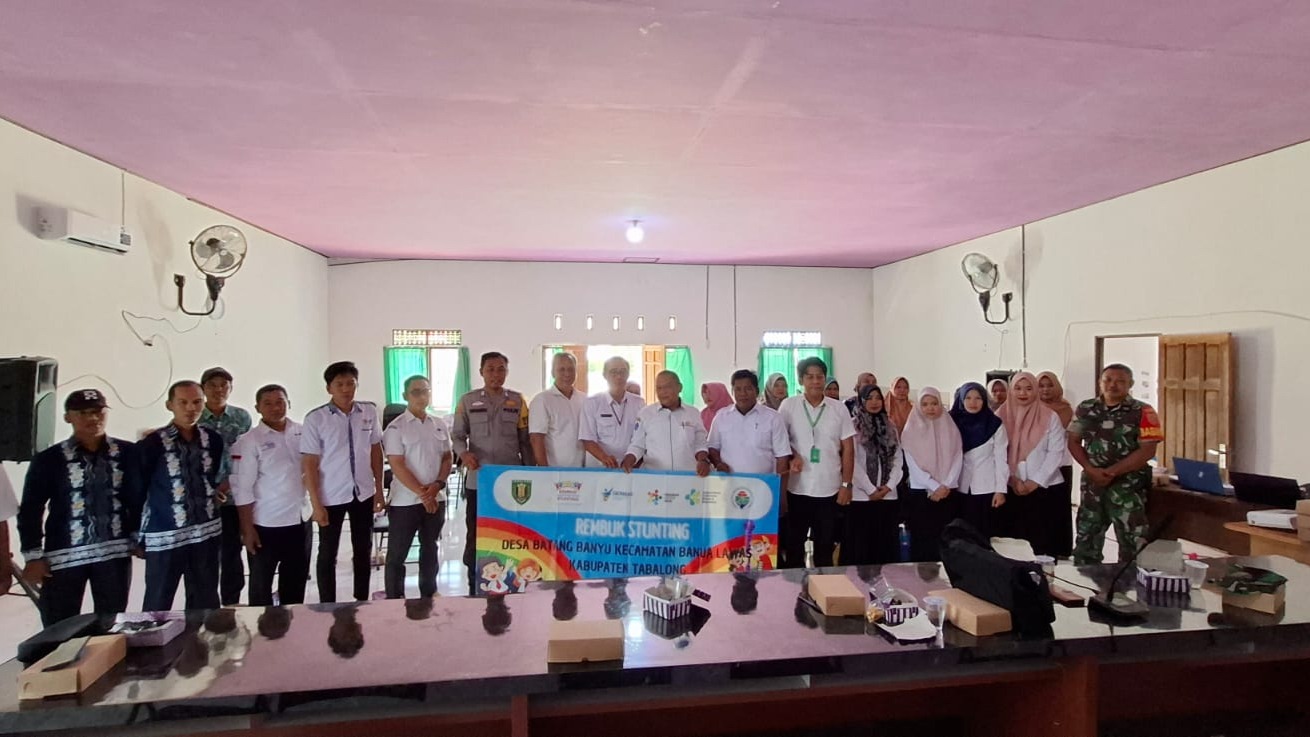 Kegiatan Penanganan Stanting Desa Batang Banyu