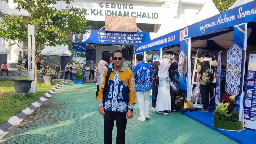 PEREMIAN POS BANTUAN HUKUM(POSBANKUM)DESA/KELURAHAN PROVINSI KALIMANTAN SELATAN