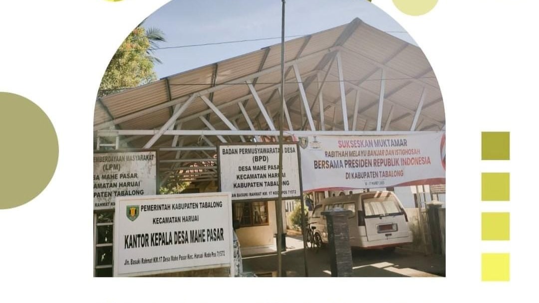 Selamat Datang di Website Desa Mahe Pasar