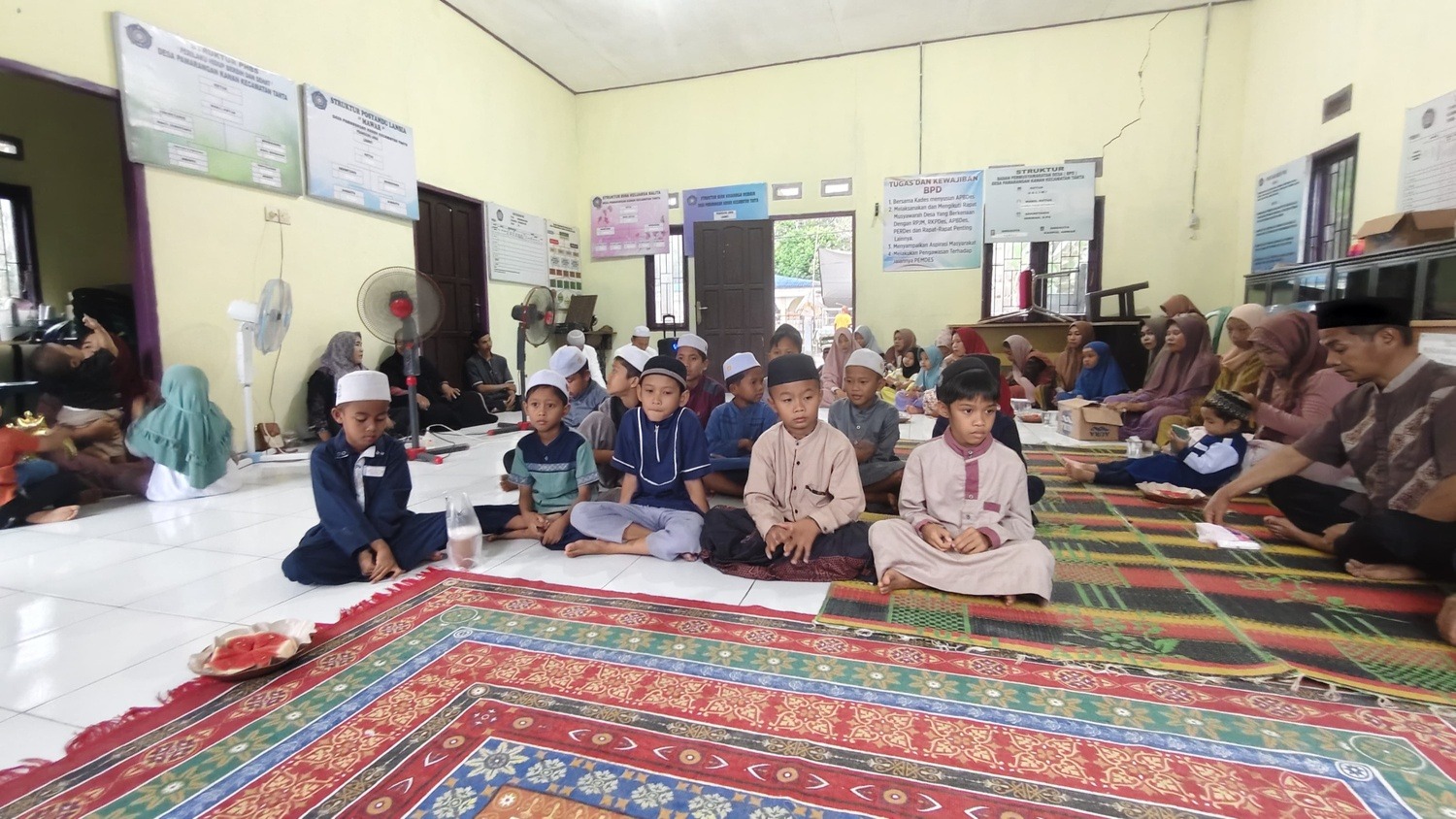 Acara Buka Bersama  Pemdes Pamarangan Kanan beserta Masyarakat