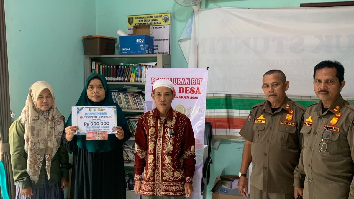 Penyaluran BLT-DD u.b Januari - Maret 2026 Desa Banua Lawas