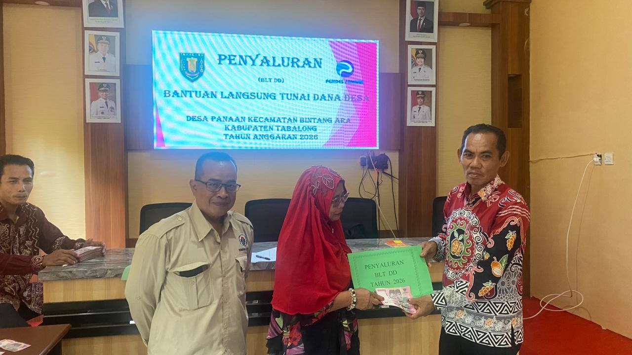 PENYALURAN BLT DD DESA PANAAN TAHUN 2026
