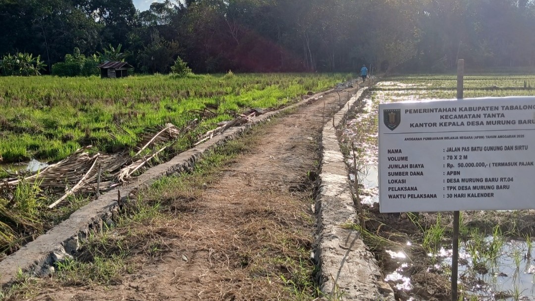 pembutan siring pas batu gonong jalan kepersawahan tahun2025