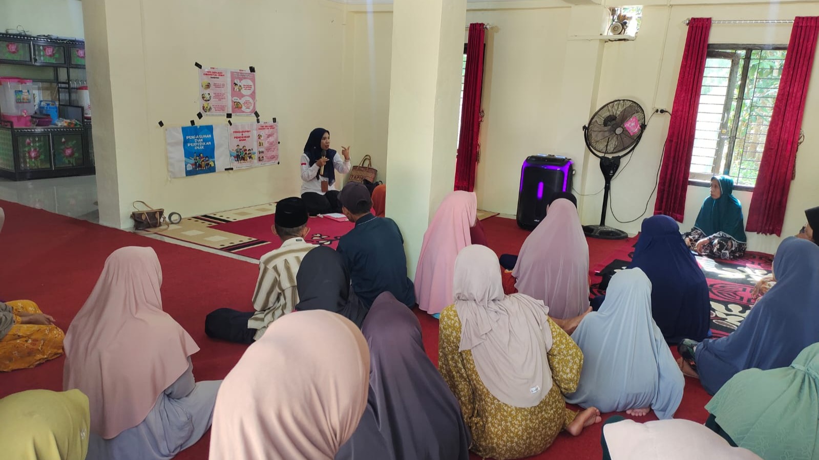 Sosialisasi Program PKH dan Bantuan Sosial kepada Masyarakat desa sungai buluh kecamatan kelua