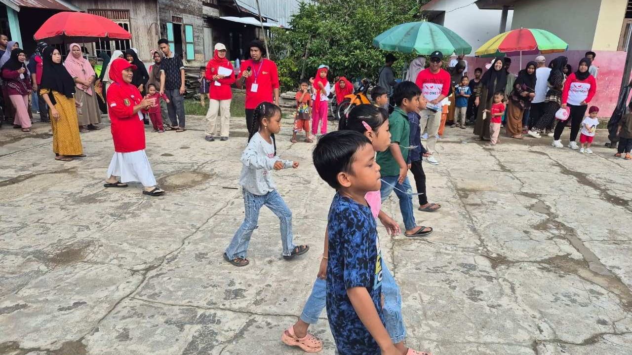 PERAYAAN HUT RI KE-80 BERSAMA MASYARAKAT DESA PULAU KU'U