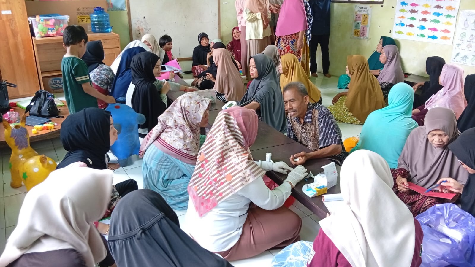 Posyandu 6 spm kenanga 3 desa ampukung