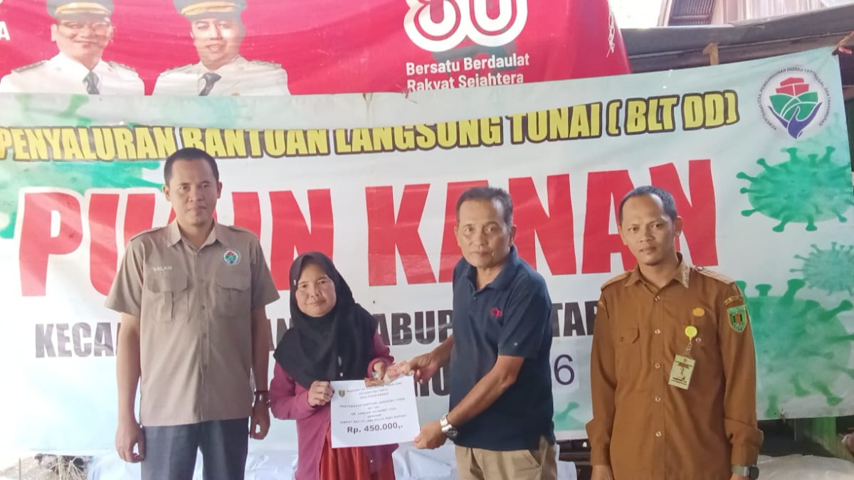 PEMBAGIAN BLT  BULAN JANUARI -MARET 2025 