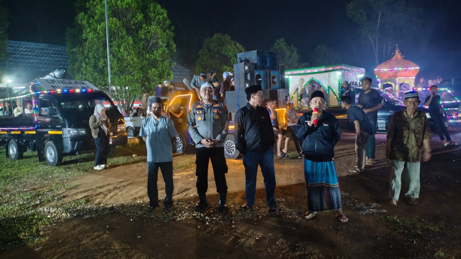 Meriah, Gema Takbir Keliling 1 Syawal 1447 H di Desa Masingai II