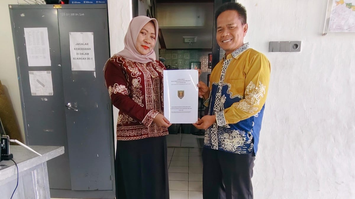 Ketua BPD Desa Kapar Serahkan Laporan Kegiatan Tahun 2025