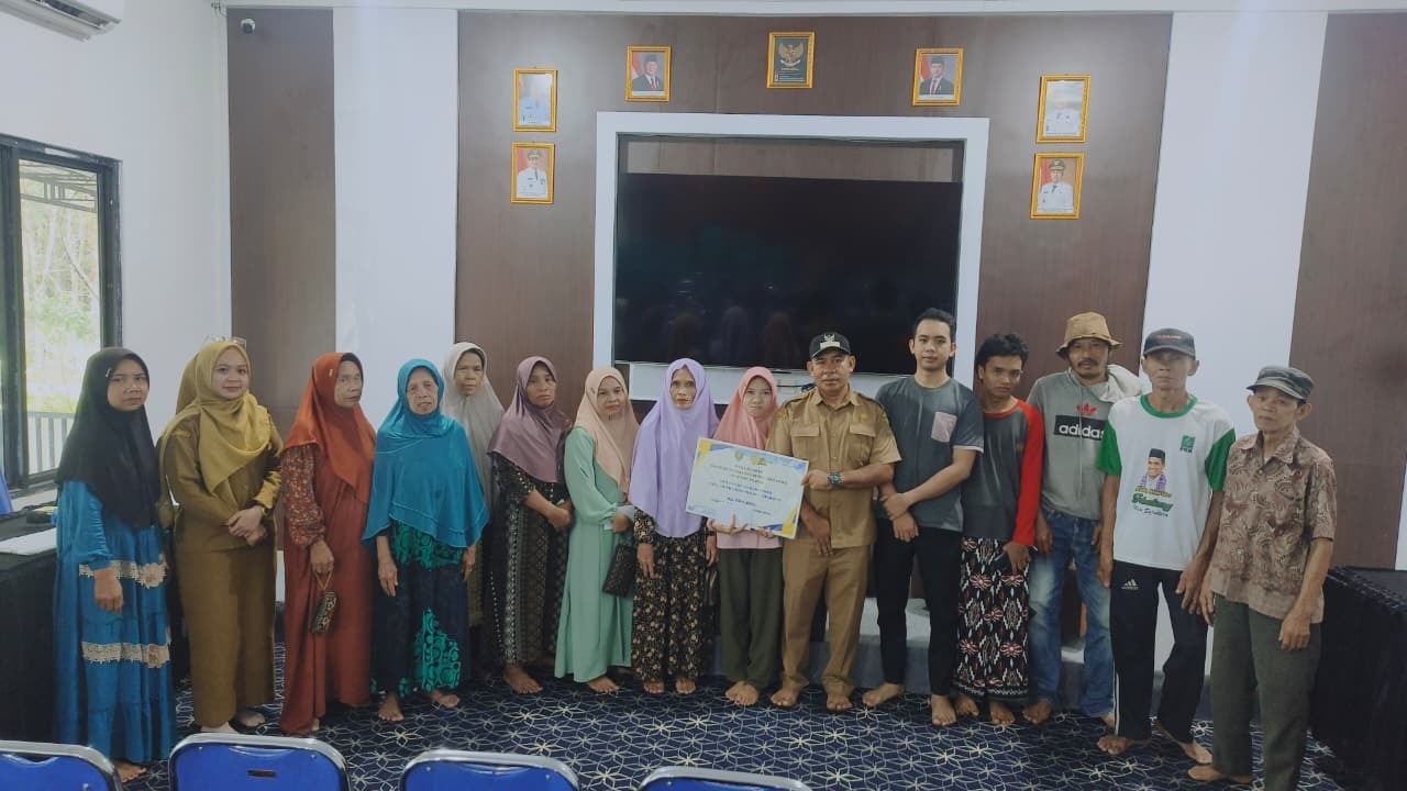 Pemerintah Desa Murung Karangan Salurkan BLT Dana Desa Triwulan I Tahun 2026