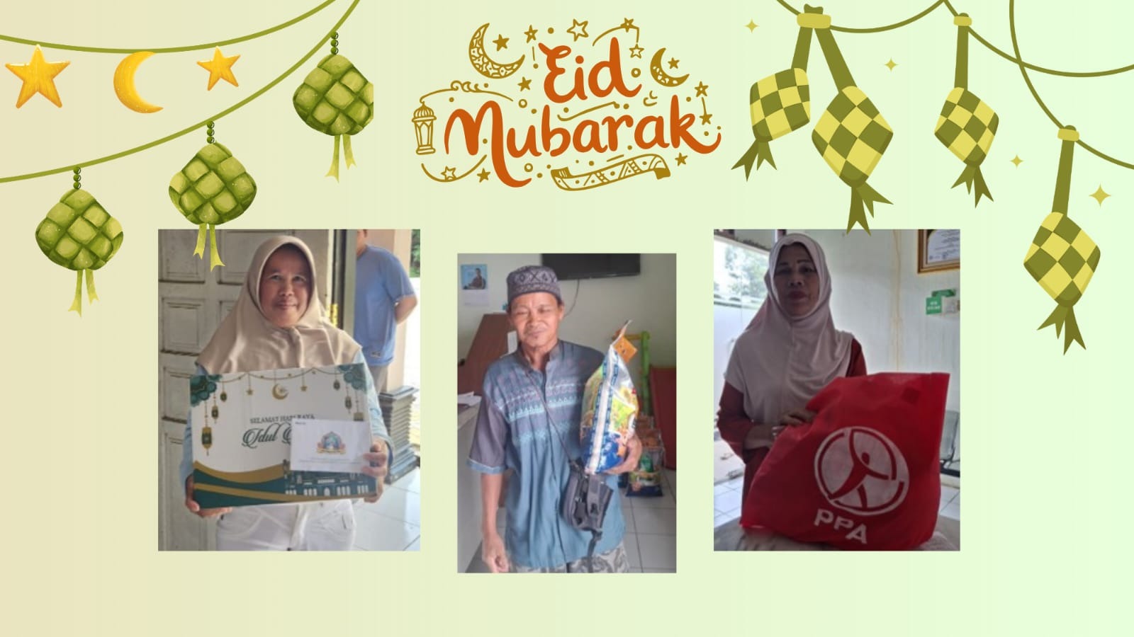 Lebaran Penuh Berkah Dan Bantuan Untuk Masyarakat Desa Padang Panjang