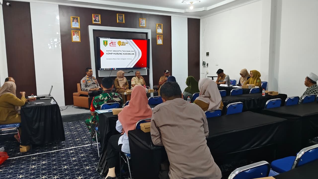 Koperasi Desa Merah Putih Murung Karangan Gelar RAT Perdana, Momentum Kebangkitan Ekonomi Desa