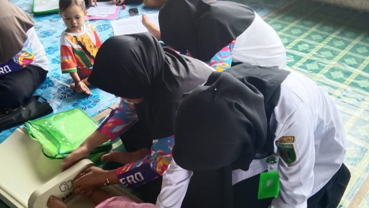 Kegiatan Rutin Posyandu Balita Desa Panaan Rt.04
