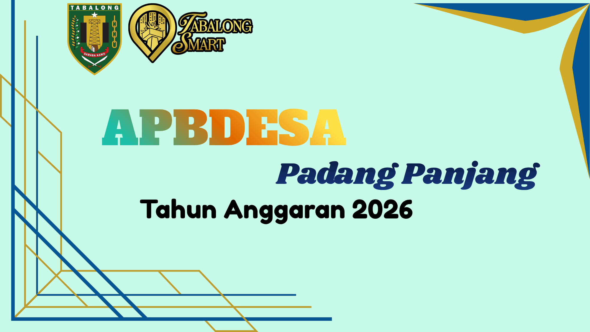 Ayo Cek! Rincian APBDesa 2026 Kini Tersedia Untuk Masyarakat Secara Online