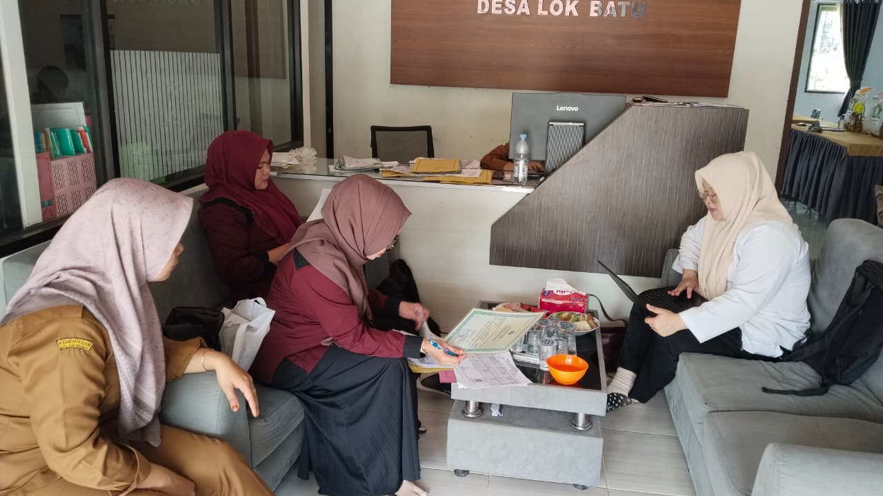 kunjungan Dinas Capil Ke Desa Lok Batu selasa 07 2026