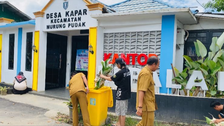 Pemerintah Desa Kapar Laksanakan GEMA JALI untuk Wujudkan Gerakan Indonesia Asri