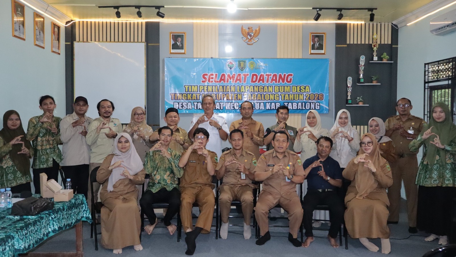 PENILAIAN LOMBA BUMDES DESA TAKULAT TINGKAT KABUPATEN TABALONG