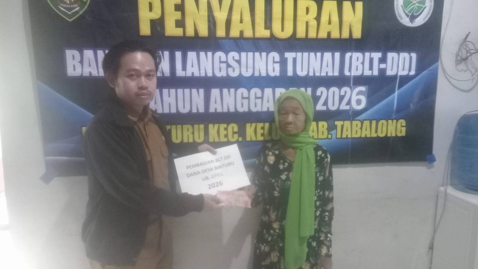 Pembagian BLT DD Desa Binturu