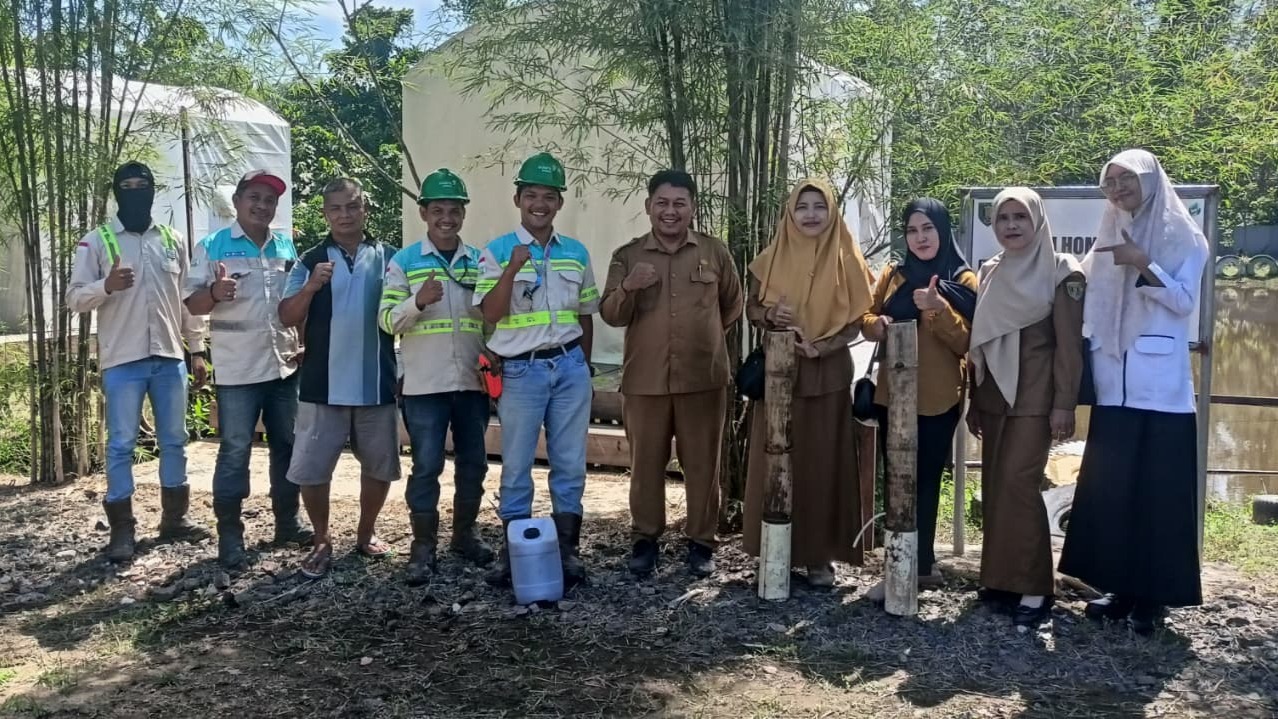 Inovasi Bambu Tetes Di Taman Wisata Menanti Laburan, Penyiraman Tanaman Cukup Sekali Dalam Sepekan