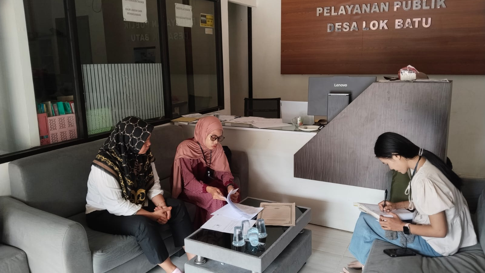 Permintaan Data PODES Desa Lok Batu dari Statistik Kabupaten Tabalong